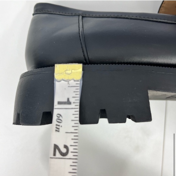 Zara Chunky Brass Lug Sole Loafer - Picture 4 of 9